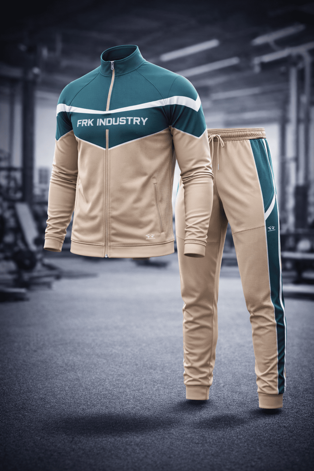 Tracksuit with Modern Panel Design
