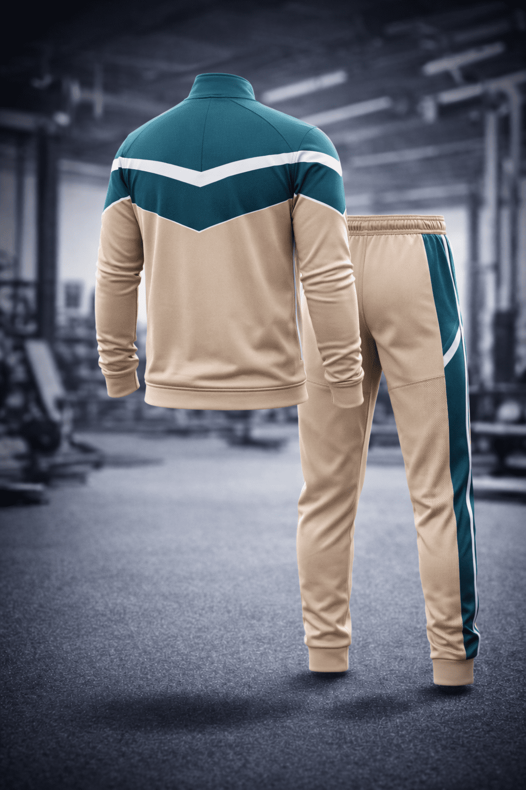 Tracksuit with Modern Panel Design